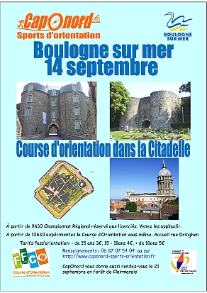 CR Sprint en citadelle de Boulogne/Mer