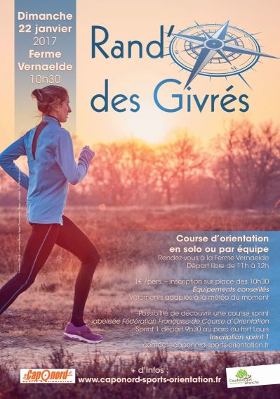 2 Sprints à Coudekerque-Branche le 22/01 – Rando des Givrés