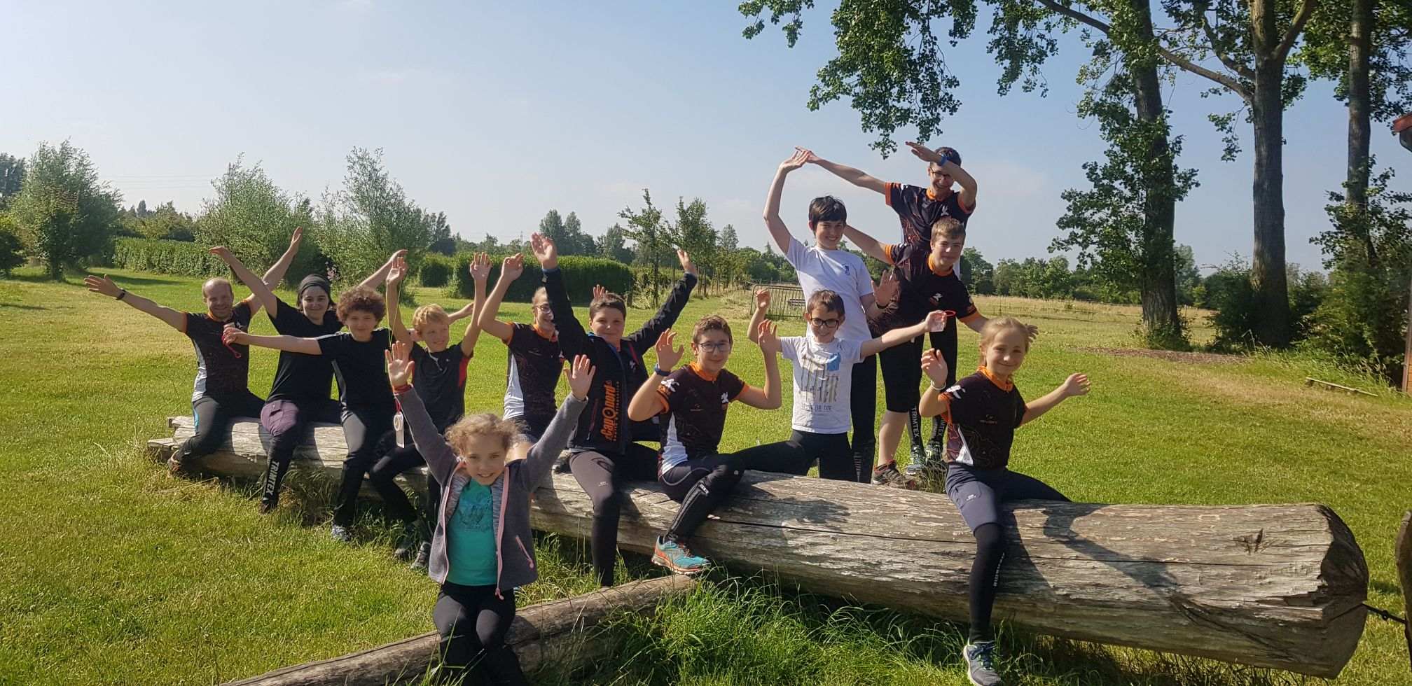 Dernière séance de l’école de CO à la ferme Vernaelde