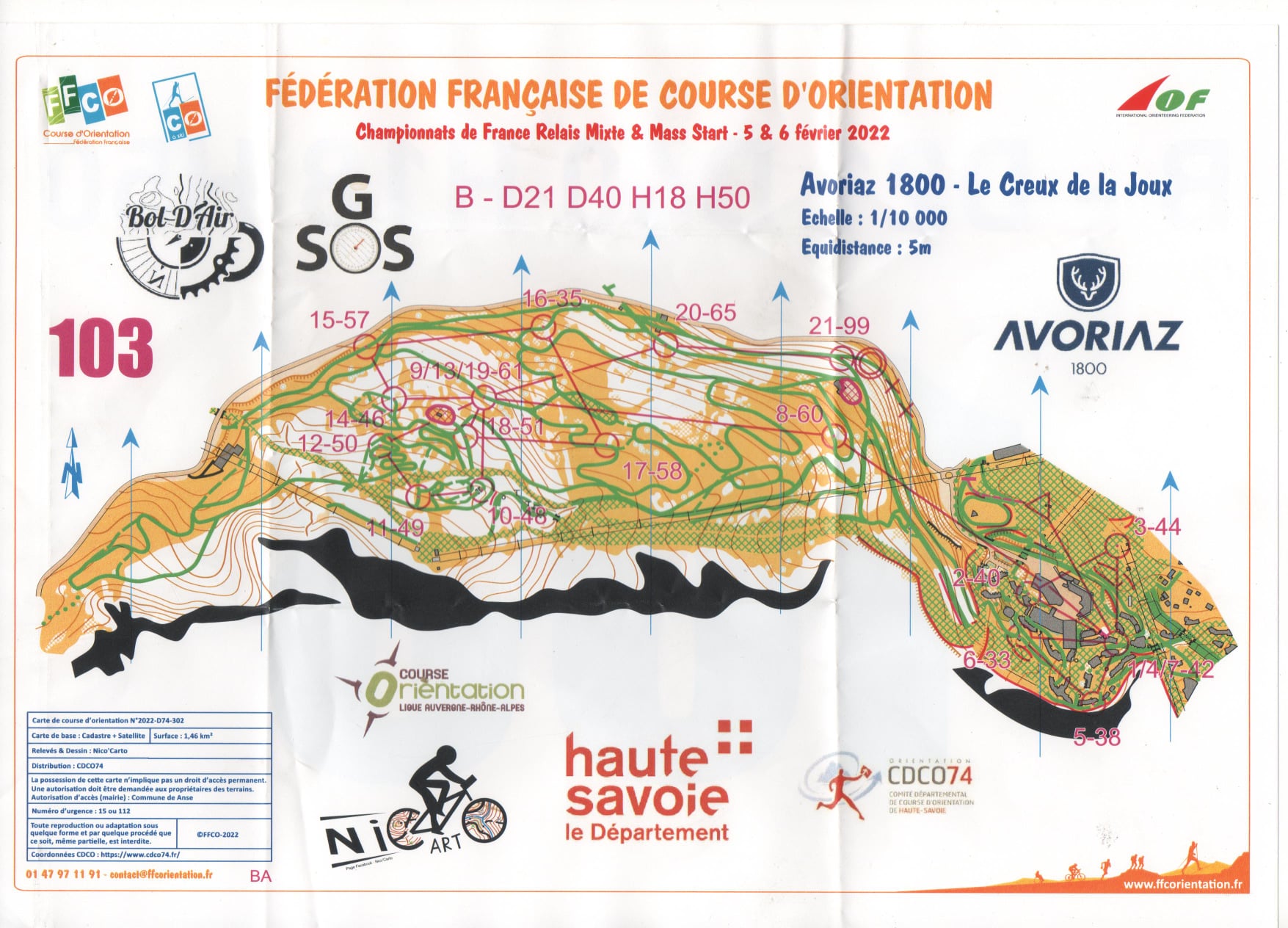 Un CapOnordiste en CO à skis 2021 – 2022 (par Joël)