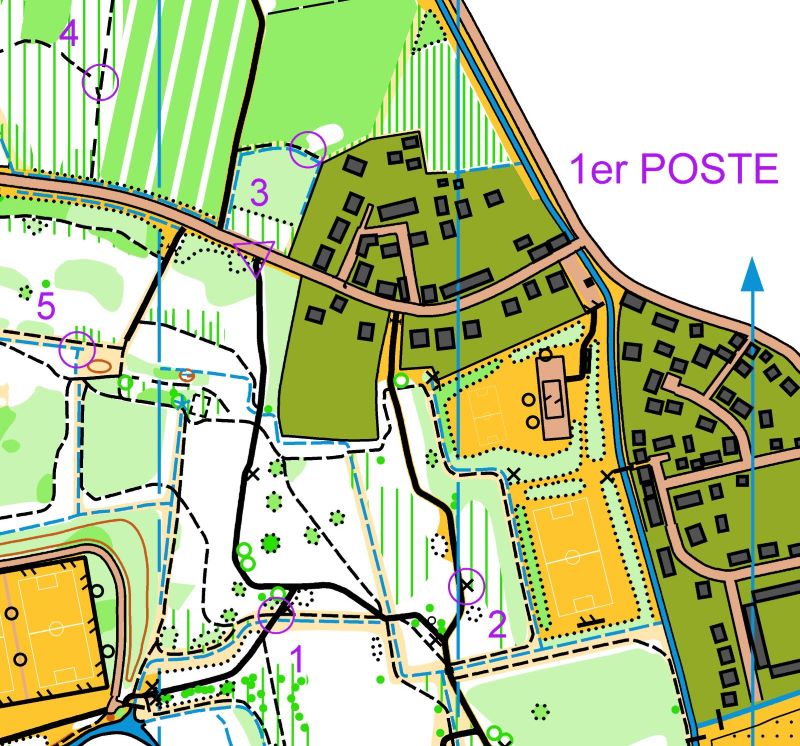 Ecole de CO le 23 septembre 2023 au Bois des Forts